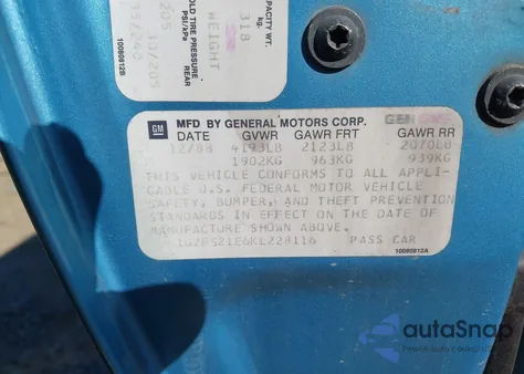 1989 Pontiac Firebird Formula from USA, damaged, VIN 1G2FS21E6KL228116